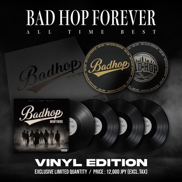 WENOD RECORDS : BAD HOP - BAD HOP FOREVER (ALL TIME BEST)【4LP重量