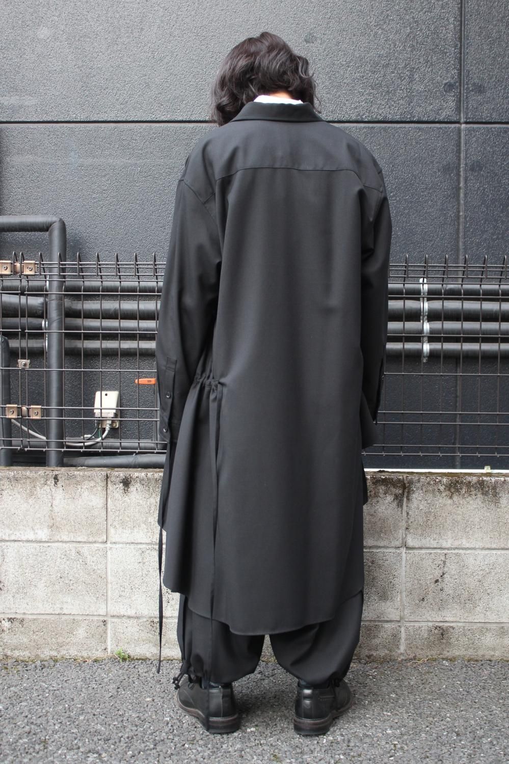 Ground Y [グラウンドワイ] WOOL POLYESTER GABARDINE BALLOON PANTS