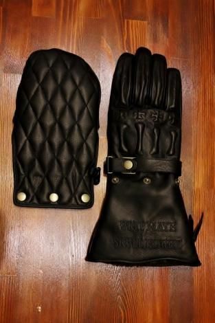 SKULL FLIGHT スカルフライト ULTIMATE BONE GLOVE 冬用グローブ Black