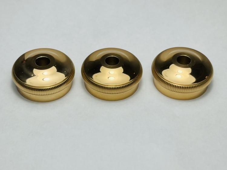 振動率UP】 buzz Bachトランペット用 トップキャップ 金メッキ仕上げ