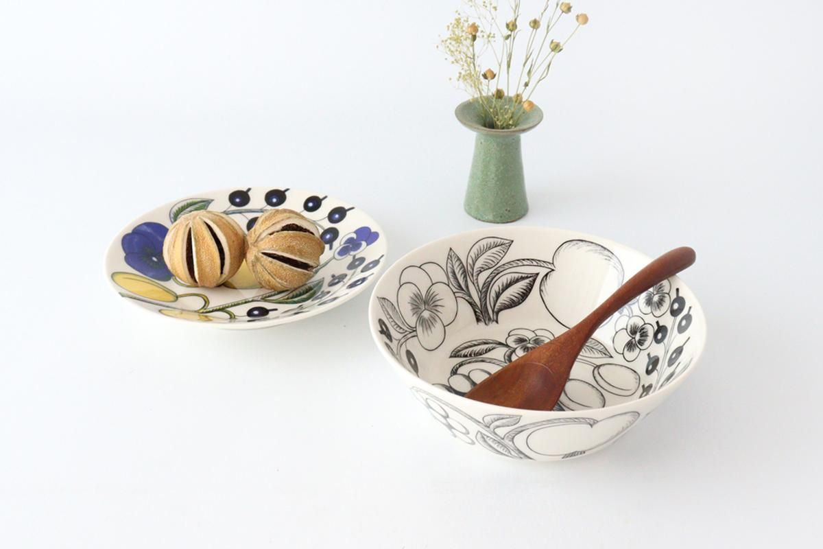 アラビア｜パラティッシ｜ボウル｜17cm｜ブラック｜磁器｜ARABIA