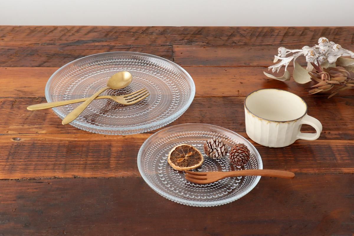 イッタラ｜カステヘルミ｜プレート｜24.8cm｜クリア｜ガラス｜IITTALA