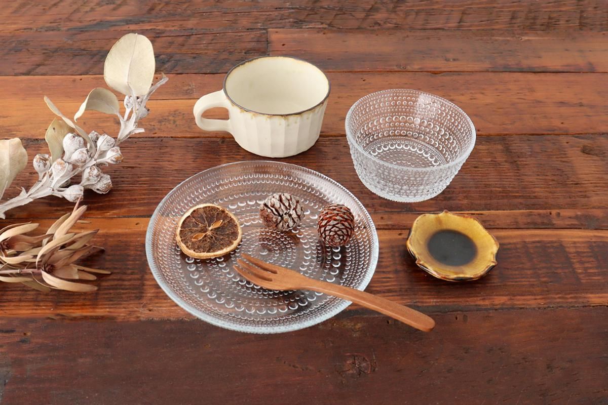イッタラ｜カステヘルミ｜プレート｜17cm｜クリア｜ガラス｜IITTALA