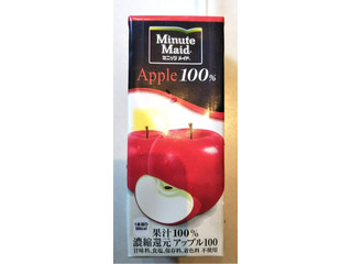 中評価】ミニッツメイド アップル100％の感想・クチコミ・商品情報