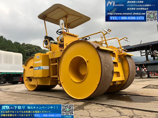 その他 川崎重工業 マカダムローラー ディーゼル アワーメーター3431h