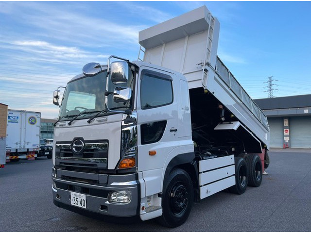 日野 プロフィア ダンプ 530×230 メッキパーツ 380PS の中古車詳細