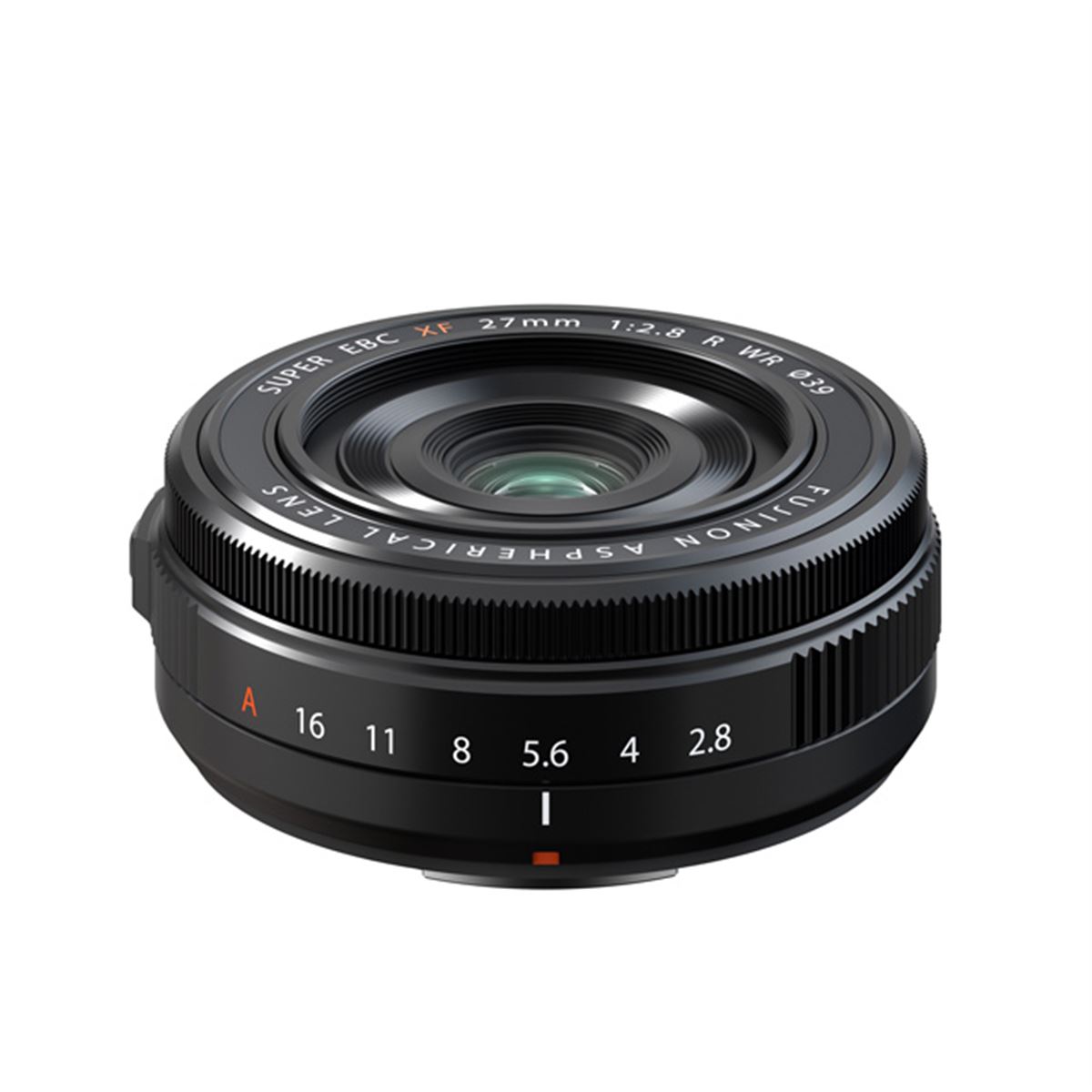 富士フイルム、長さ23mmのコンパクトな標準単焦点レンズ「XF27mmF2.8 R