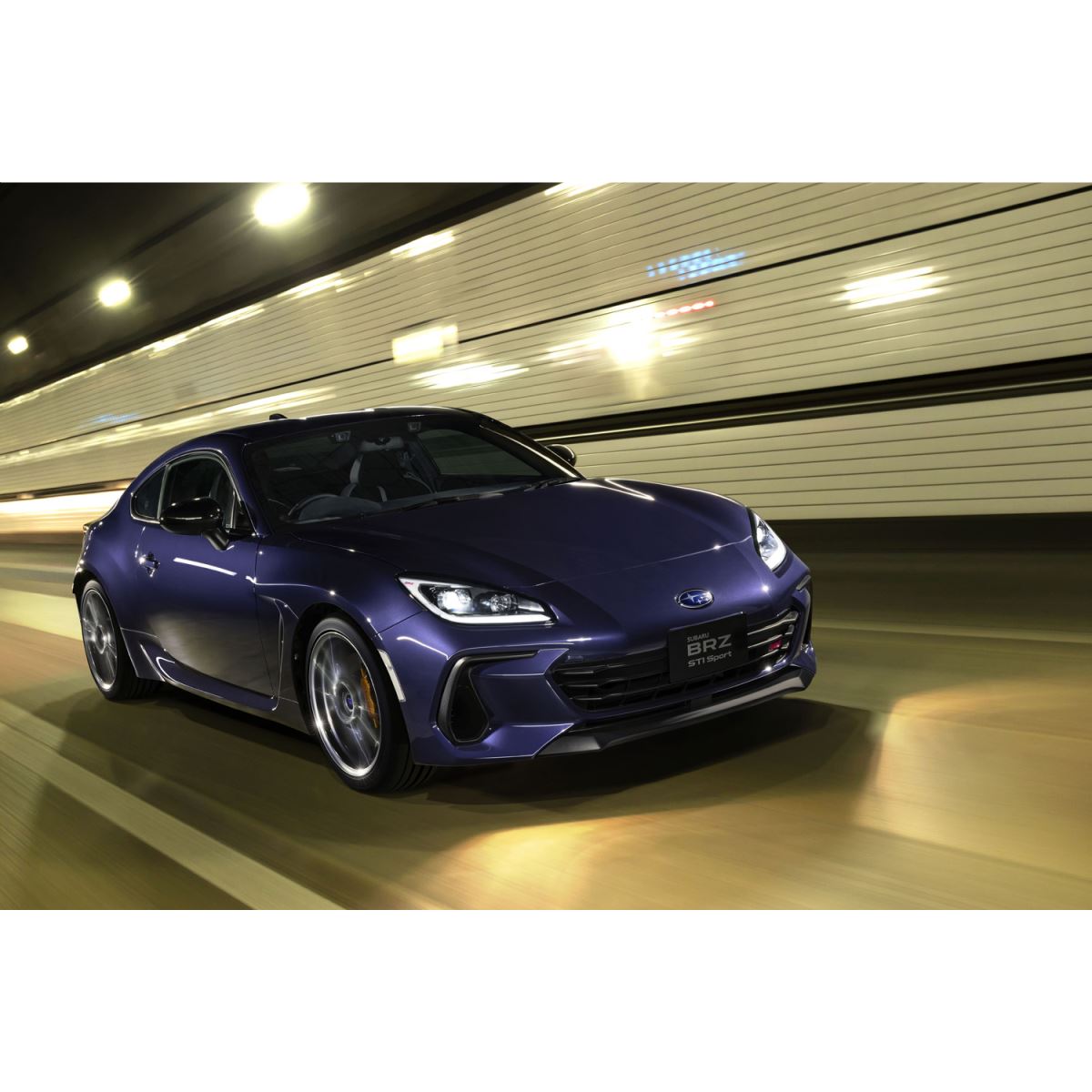 市販予定の限定車「スバルBRZ STI Sportパープルエディション」を初