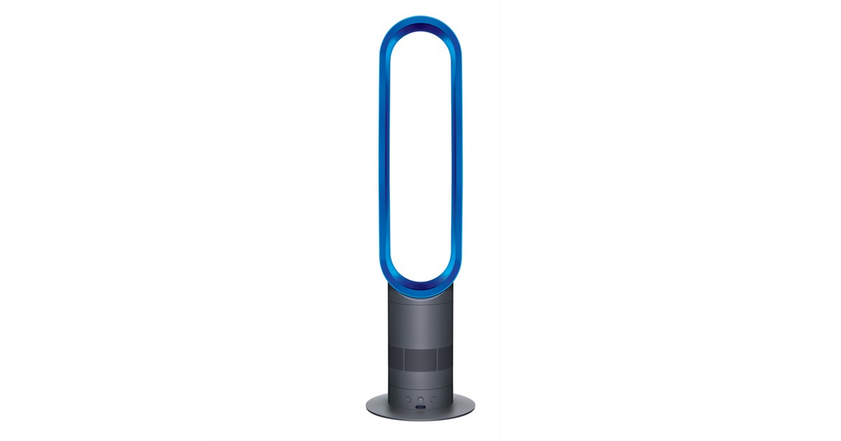 ダイソン、13cm低くなった羽根のない扇風機「AM02 リビングファン