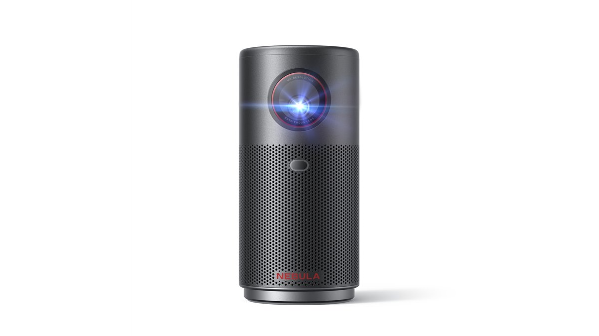 Anker、直径7cm/重さ約650gのモバイルプロジェクター「Nebula Capsule