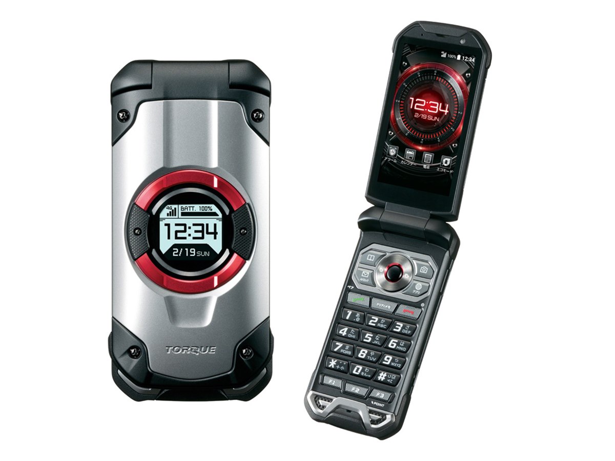 au、6年ぶりの折りたたみ式タフネスケータイ「TORQUE X01」を2/24発売