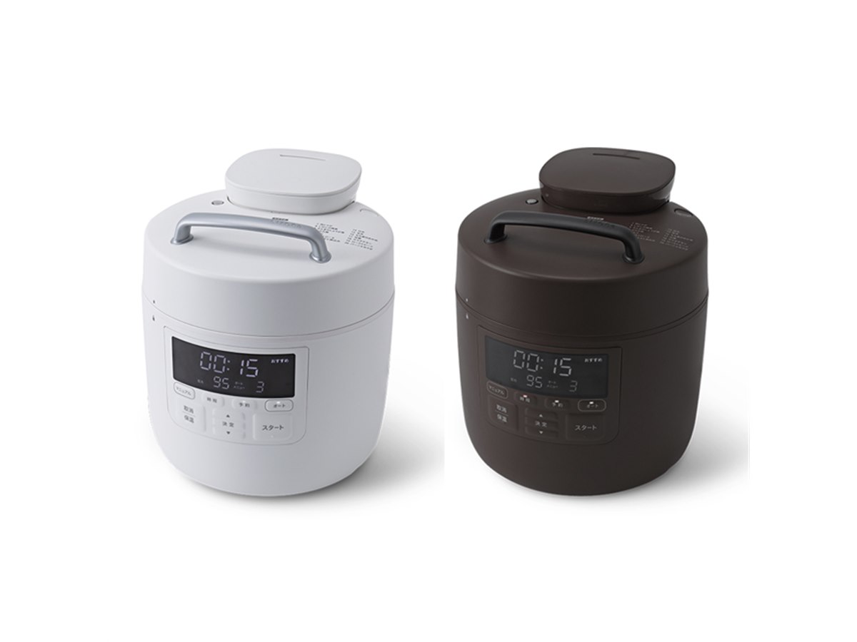 シロカ、高圧力95kPaのフラッグシップ電気圧力鍋「おうちシェフ PRO」2