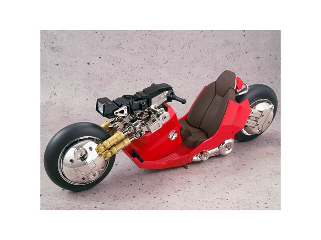 アニメ「AKIRA」金田のバイクが11年ぶりにリバイバル、走行音の音声