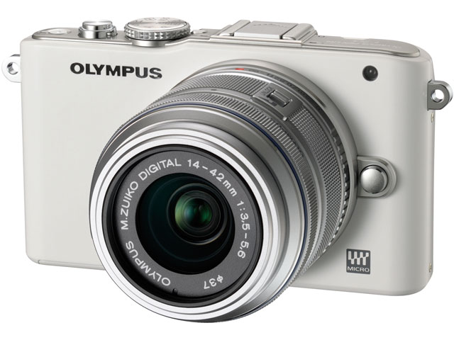 オリンパス OLYMPUS PEN Lite E-PL3 ダブルズームキット [ホワイト