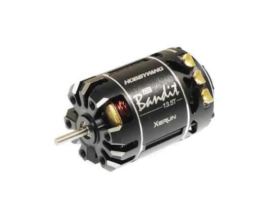 HOBBYWING XERUN BANDIT 13.5T OBL BLACK G4 ブラシレスモーター【1/10