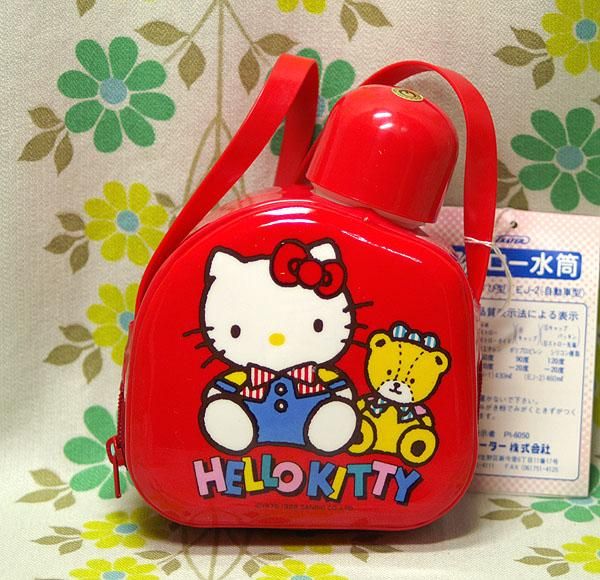 レトロファンシー サンリオ ハローキティ ストロー水筒 - USA＆レトロ