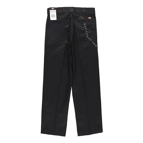 HTC】HTC DICKIES PANTS #SN-32 W.CHAIN BLACK スタッズワークパンツ
