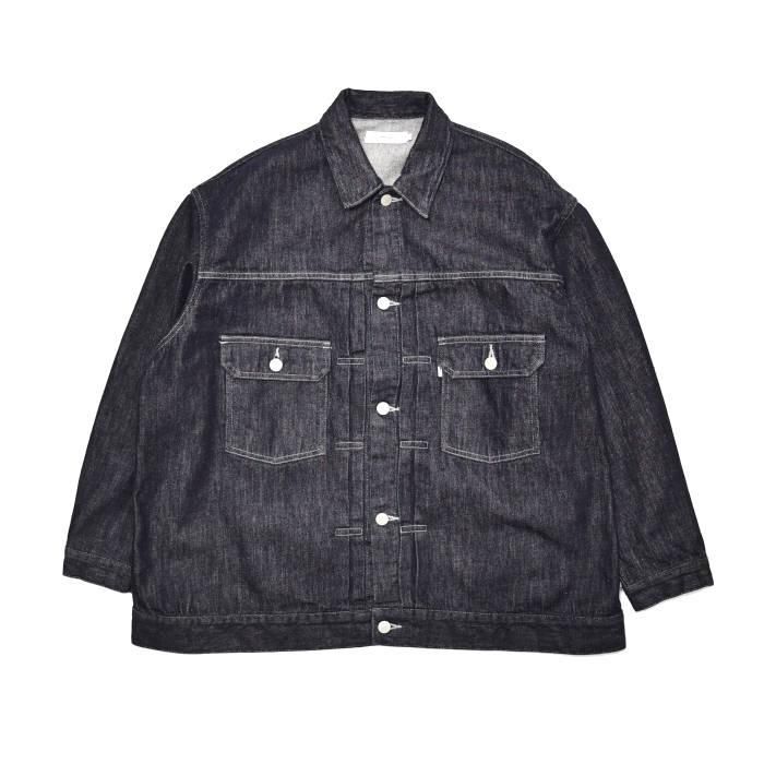 Graphpaper グラフペーパー Colorfast Denim jacket GM213-30095B