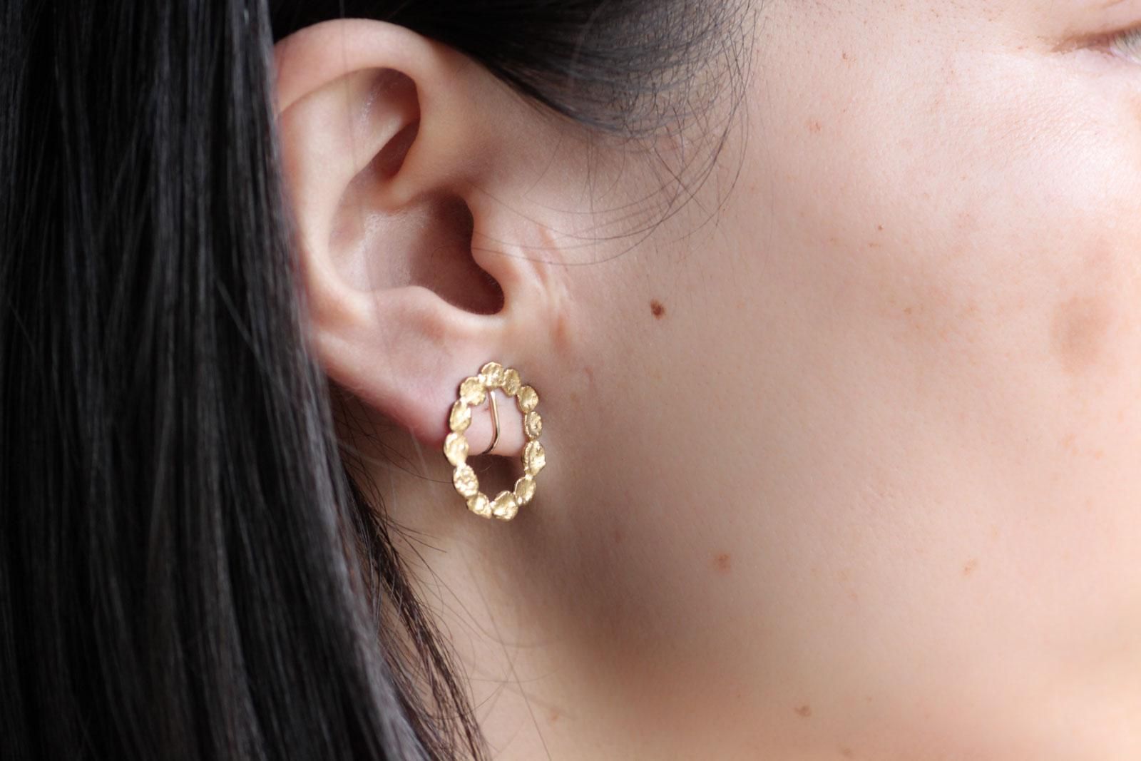未使用 accessories mau ハーキマーチェーンピアス 片耳 accessories