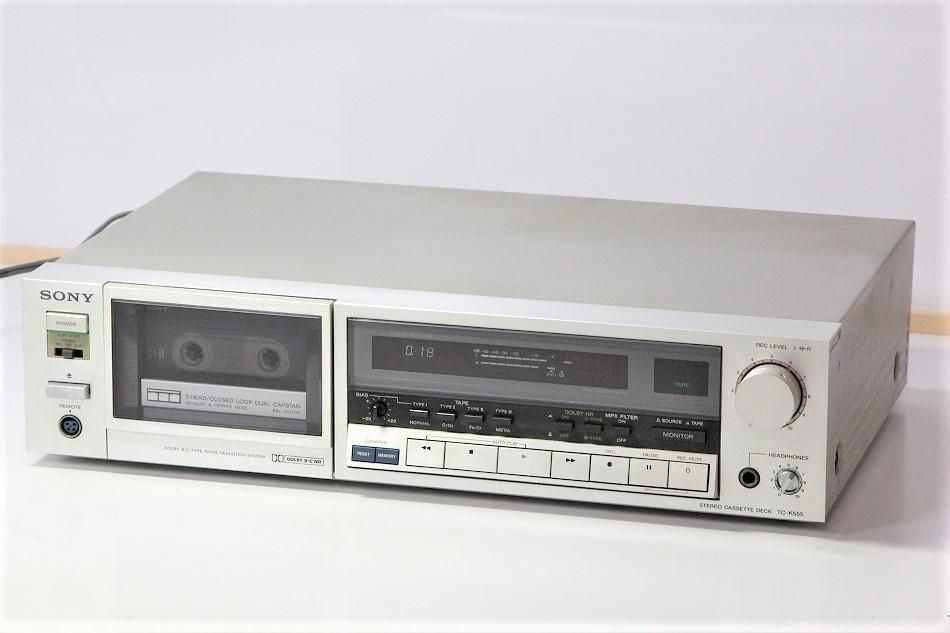 SONY TC-K555 3ヘッドカセットデッキ｜中古品｜修理販売｜サンクス電機
