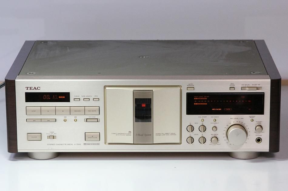 V-7010｜TEAC ティアック 3ヘッドカセットデッキ｜中古品｜修理販売