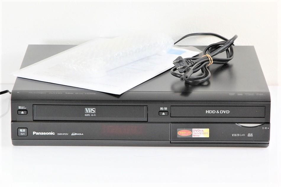 DMR-XP25V｜Panasonic DVD/HDDレコーダー 250GB/VHS一体型/Dチューナー