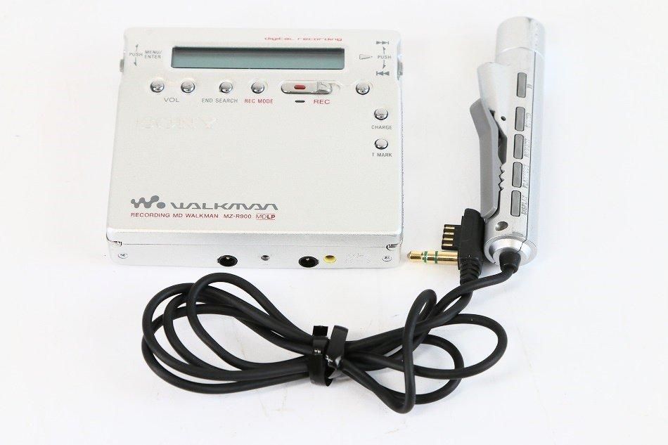 ソニー ポータブルMDレコーダー MZ-R900 乾電池用充電器セット ソニー