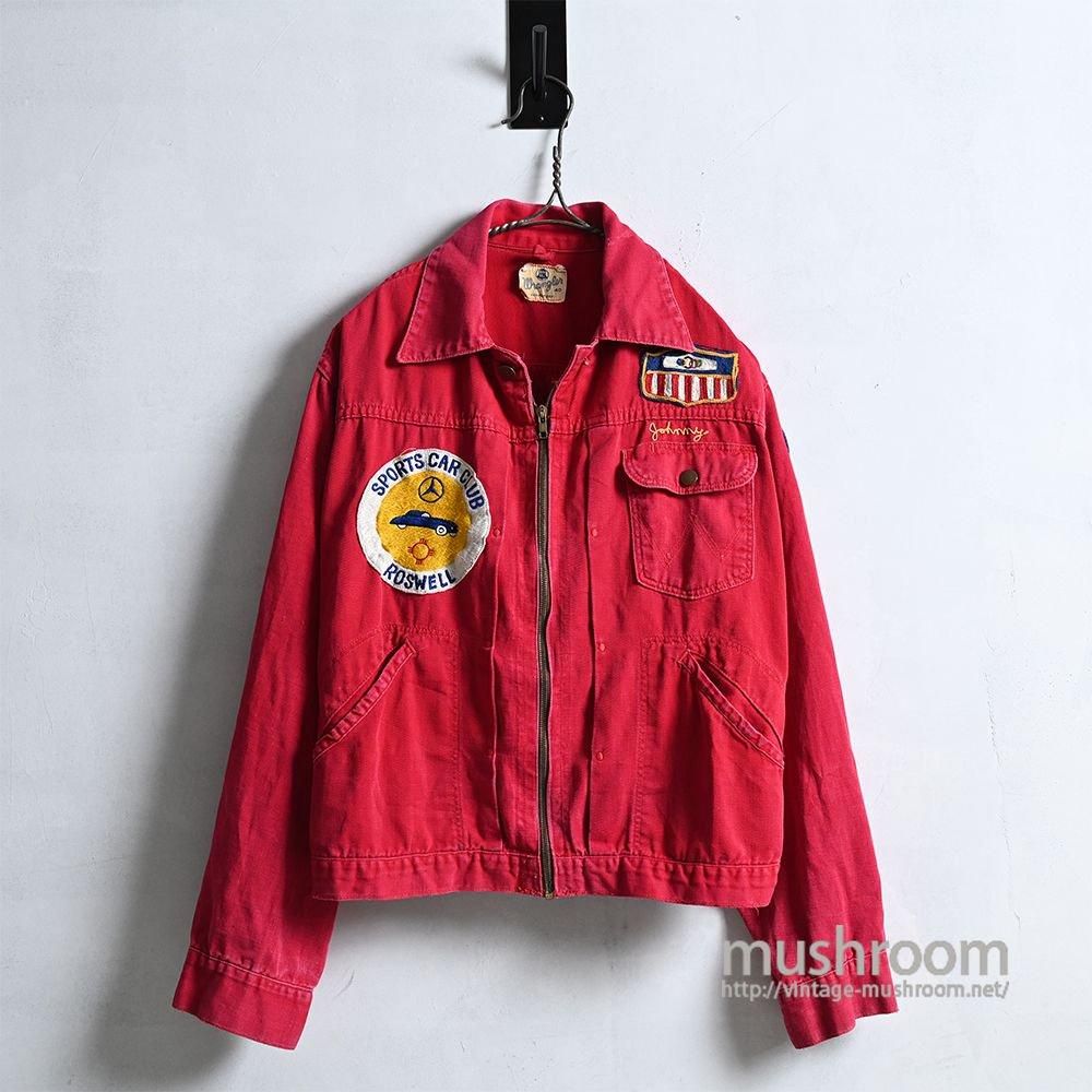 WRANGLER 12MJZ CHAMPION JACKET WITH PATCH（1950'S/SZ 40） - 古着屋