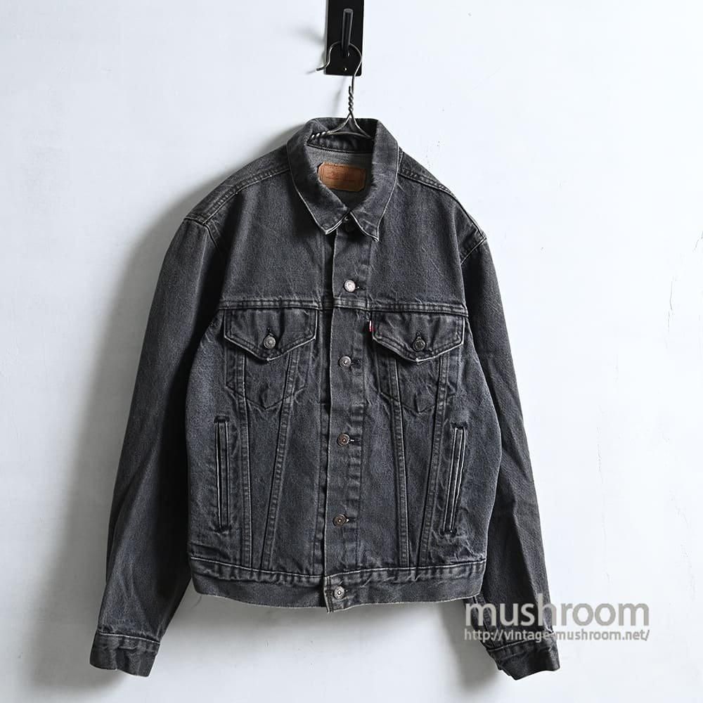 LEVI'S 70506-0259 BLACK DENIM JACKET（SZ 42/GOOD CONDITION