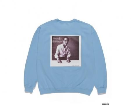 WACKO MARIA (ワコマリア) BILL EVANS/CREW NECK SWEAT SHIRT(TYPE-3