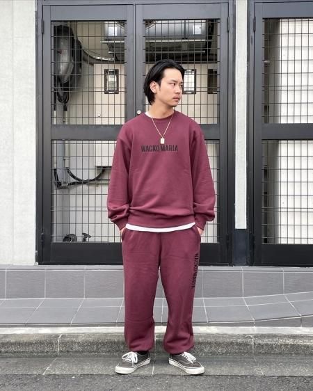 WACKO MARIA (ワコマリア) MIDDLE WEIGHT CREW NECK SWEAT SHIRT