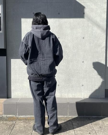 COOTIE (クーティー) Denim Zip Up Work Jacket(デニムジップアップ