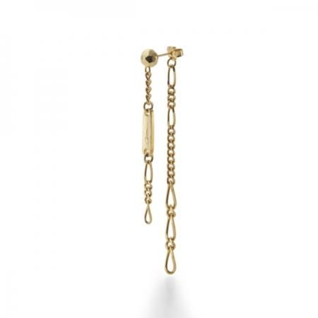 GARNI(ガルニ) Mix Chain Pierce No.1(ミックスチェーンピアス) GOLD