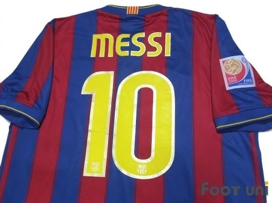 バルセロナ/09-10/H #10 メッシ 紙タグ付 - USEDサッカーユニフォーム