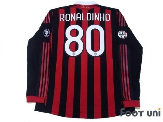 ACミラン（AC Milan）09-10 H ホーム #80 ロナウジーニョ（ronaldinho