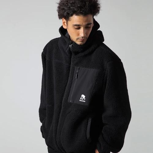 EGOZARU(エゴザル) Boa Fleece Parkar(ボアフリースパーカー)