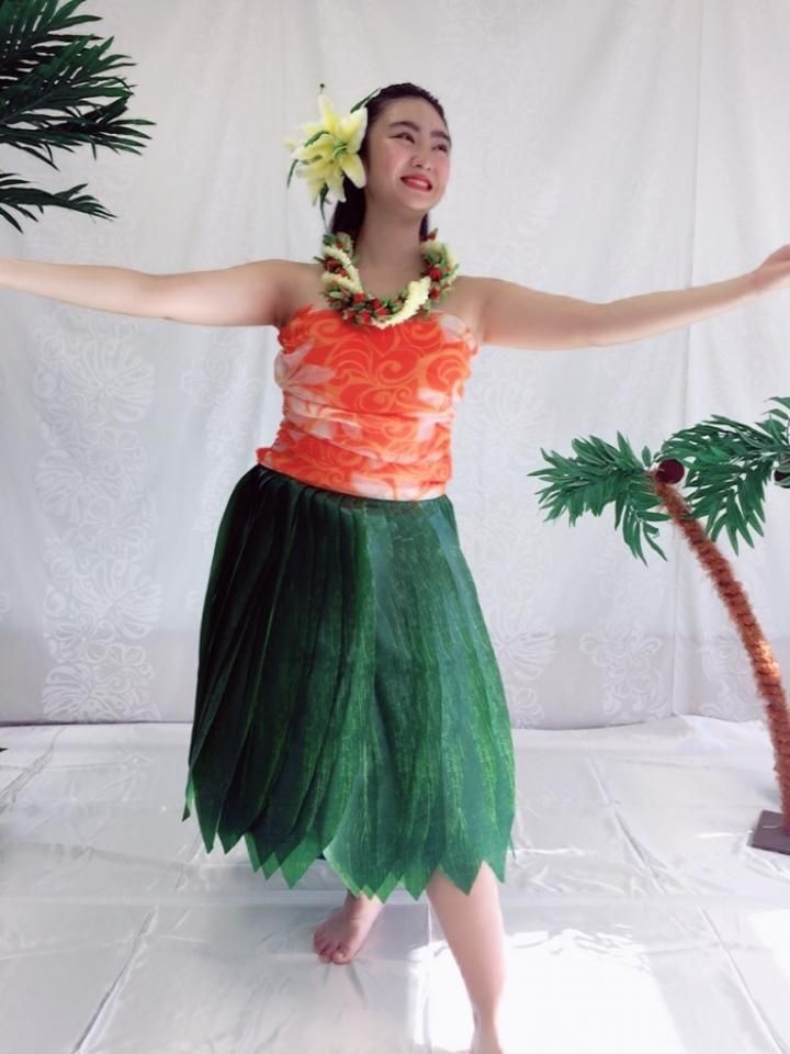 ティーリーフスカート 65センチ丈 大人用 TILEAF SKIRTS