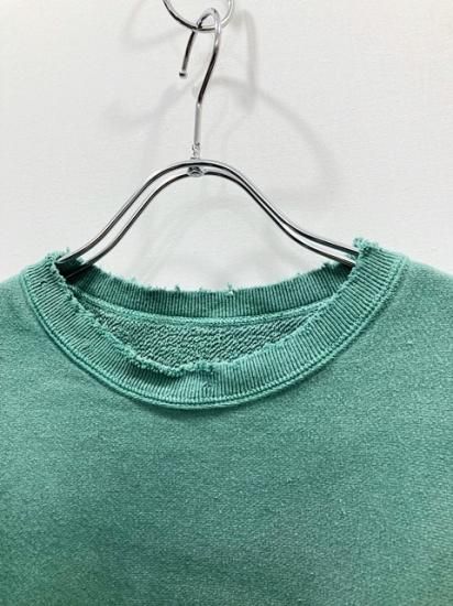 ANCELLM（アンセルム） 2022AW 22AW DAMAGE SWEAT SHIRT-EXCLUSIVE