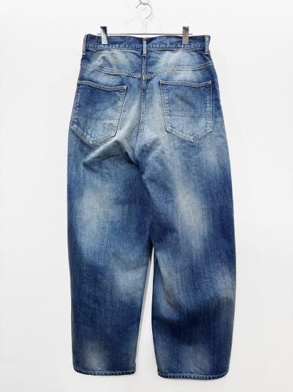 ANCELLM（アンセルム） 2025SS 25SS AGING WIDE 5P DENIM PANTS Indigo