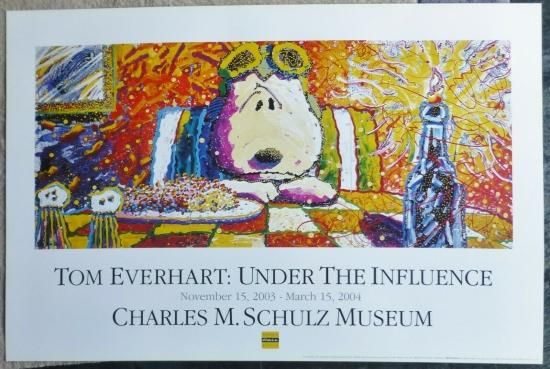 TOM EVERHART トム・エバハート スヌーピー Last Supper リトグラフ