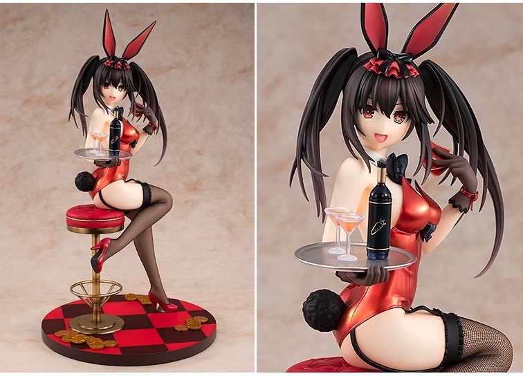 デート・ア・ライブ』時崎狂三レッドバニー衣装でフィギュア化