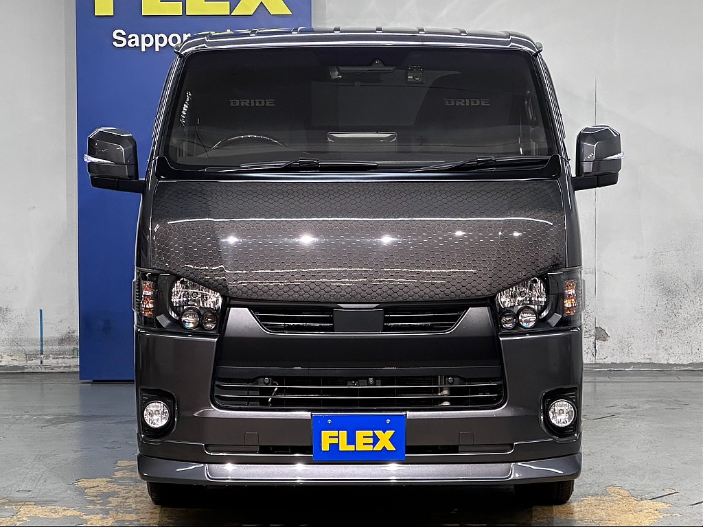 200系ハイエース 6型・7型 ダークプライム2 フロントグリル ハイエース