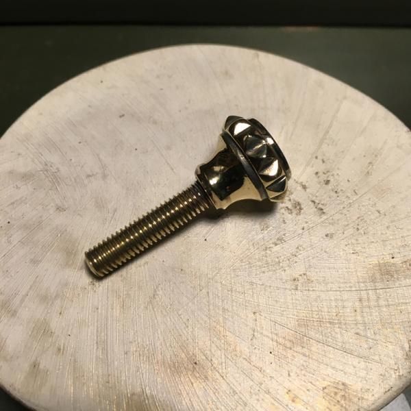 Stopper Screw】 ストッパースクリュー 《1連スタッズ》 真鍮製 - E-No