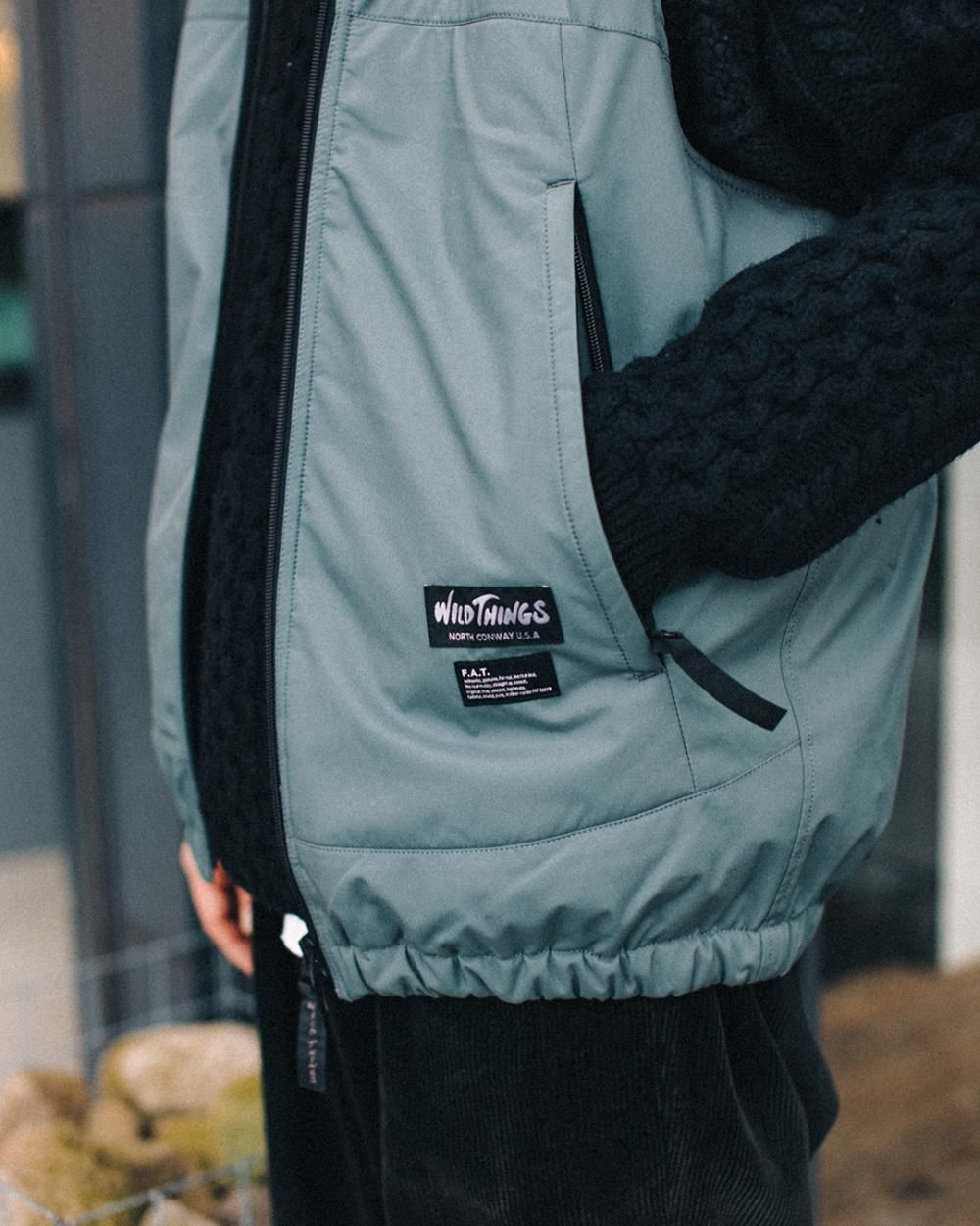 F.A.T.×WILDTHINGS | ZIPベスト - BUNTEN
