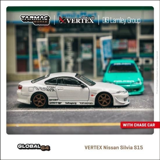 Tarmac Works 1/64 日産 シルビア Nissan Silvia S15 White Metallic