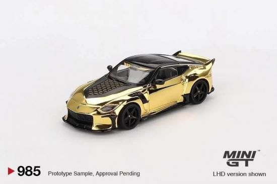 MINI GT 1/64 Nissan Z Veilside FFZ400 ゴールドクロム-ミニカー専門