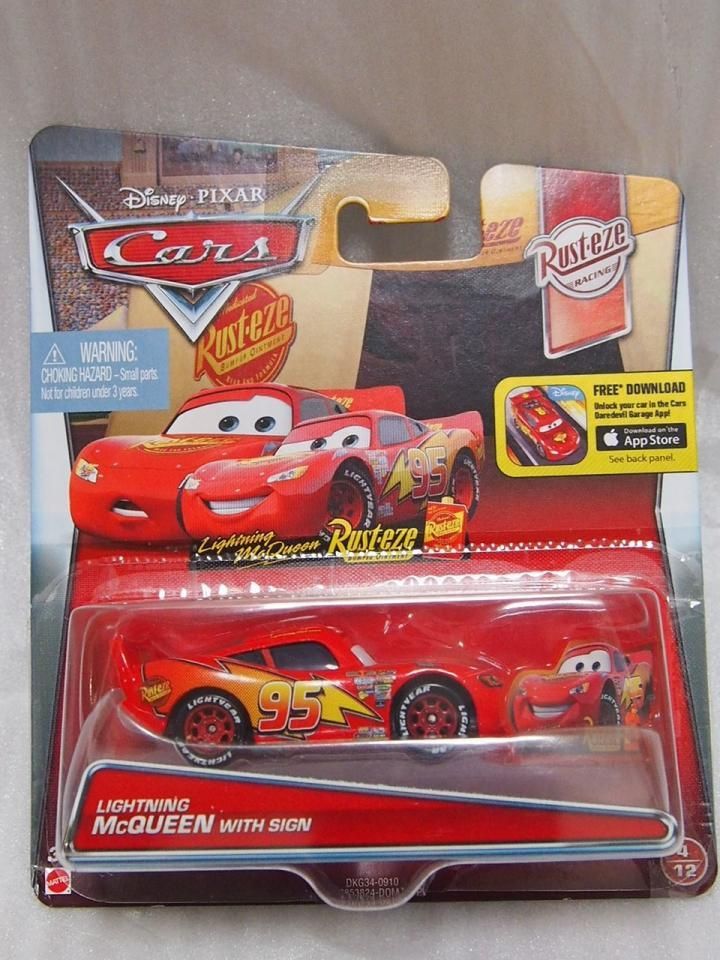 LIGHTNING McQUEEN WITH SIGN 2016