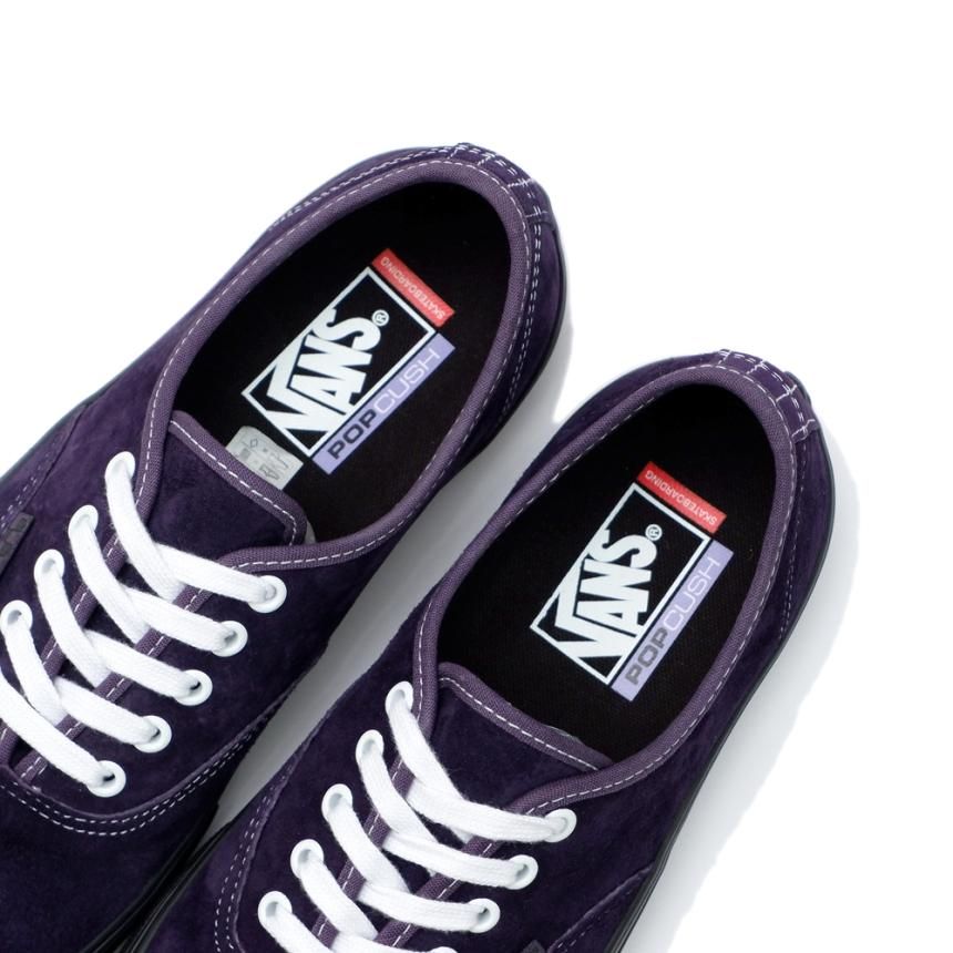 VANS SKATE AUTHENTIC / PIG SUEDE DARKPURPLE（バンズ/ヴァンズ
