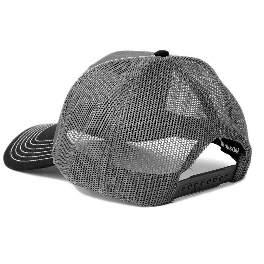 FUCKING AWESOME MECHANICS SIX PANEL MESH HAT / CHARCOAL