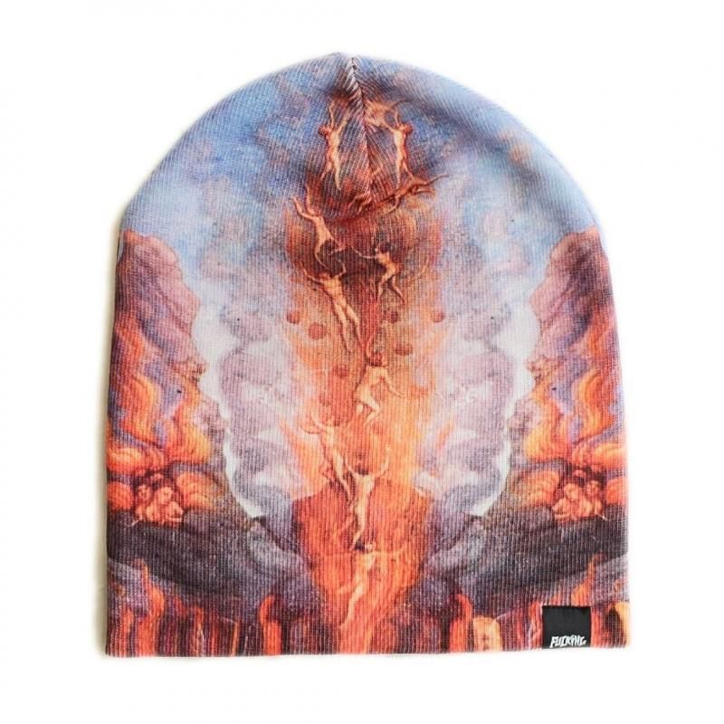 FUCKING AWESOME INFERNO SKULLY BEANIE / AOP (ファッキンオーサム